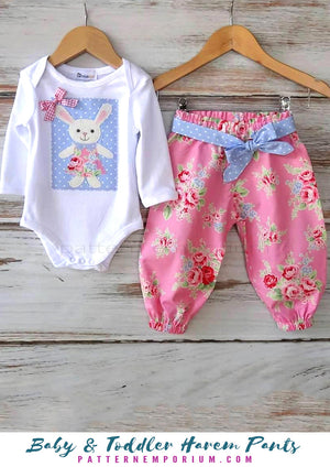 Harem Pants for Babies & Toddlers (Newborn to 2yrs)