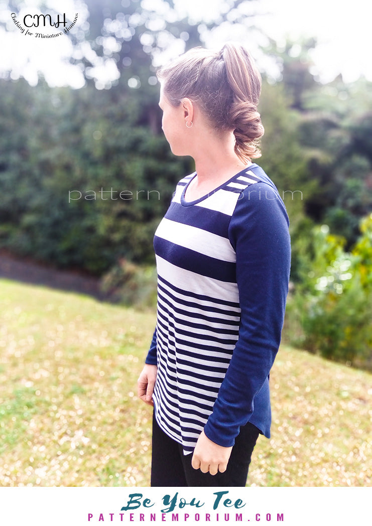 Be You Tee | Relaxed T-shirt Sewing Pattern