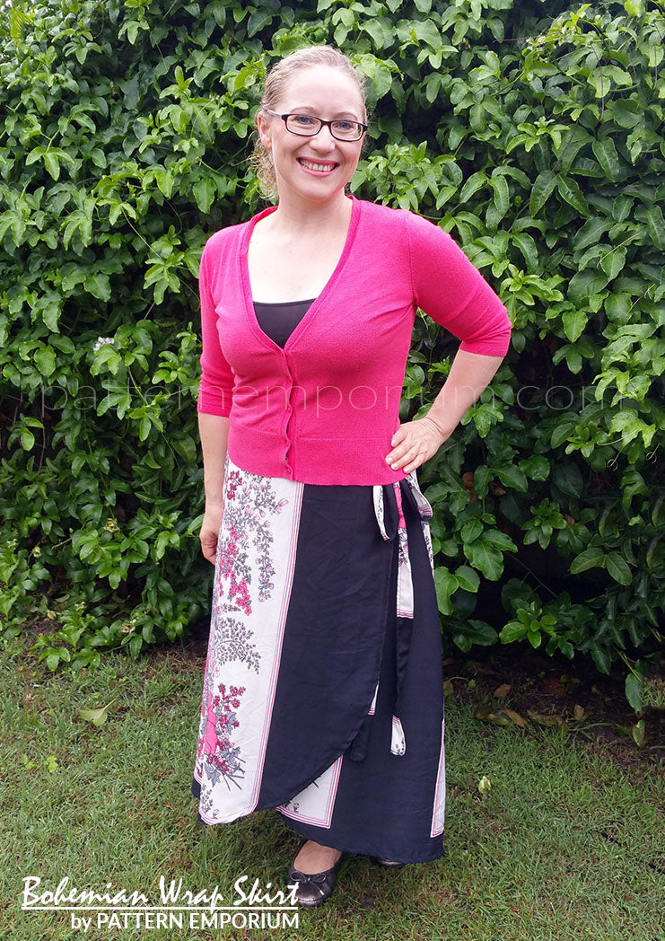 Wrap Skirt & Dress PDF Sewing Pattern - Pattern Emporium