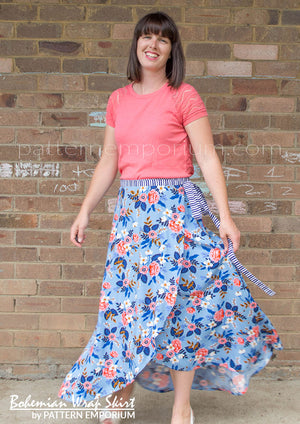 Bohemian Wrap Skirt