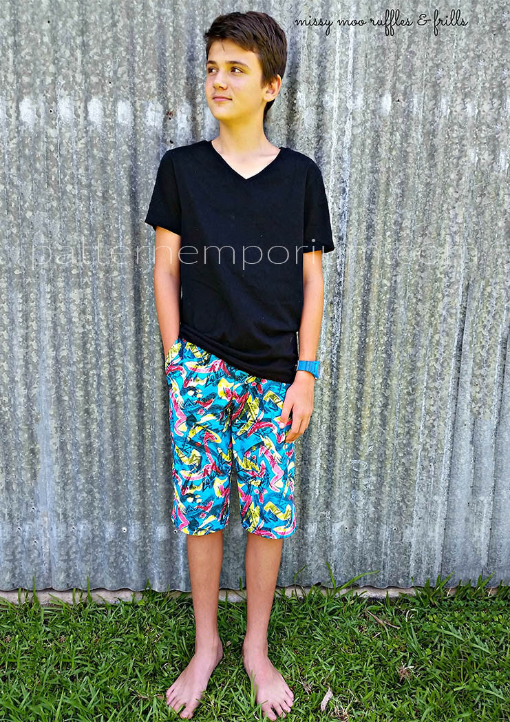 Boys Shorts PDF Sewing Pattern - Pattern Emporium