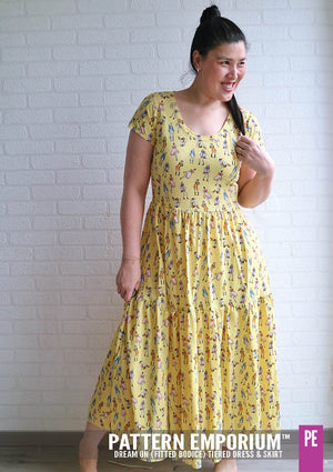 Dream On Tiered Dress & Skirt Pattern