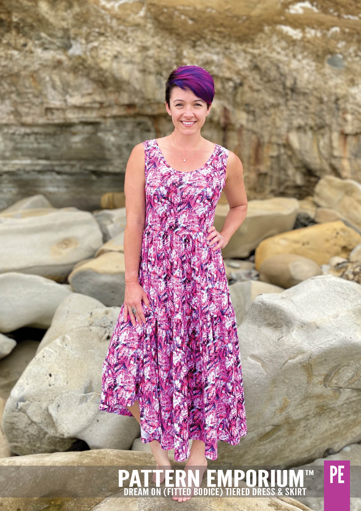 Dream On | Tiered Dress & Skirt Sewing Pattern