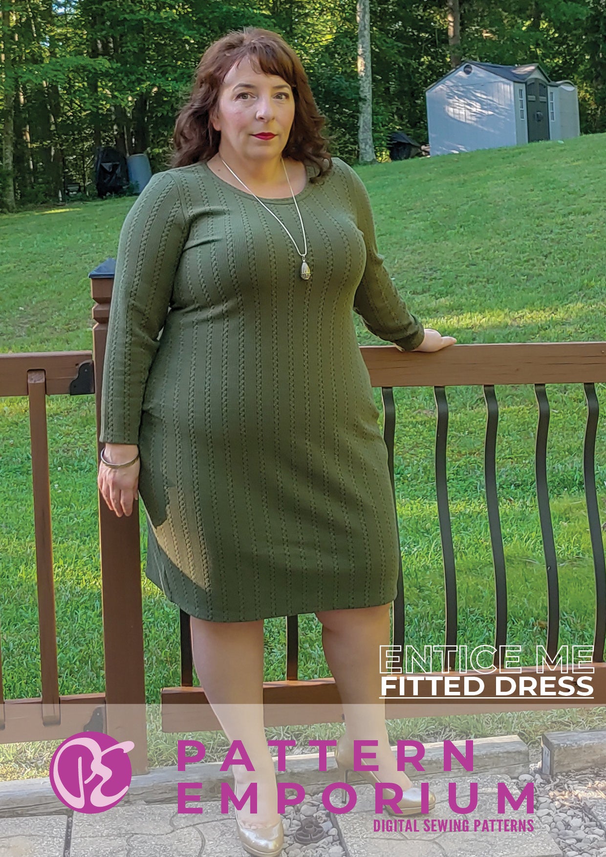 Entice Me | Fitted Dress Sewing Pattern
