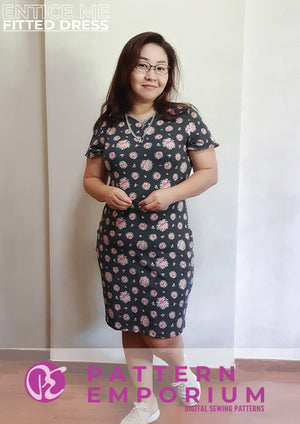 Entice Me Fitted Dress Sewing Pattern