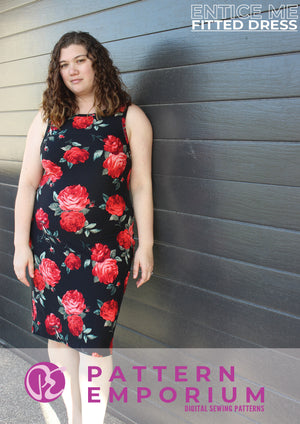 Entice Me Fitted Dress Sewing Pattern