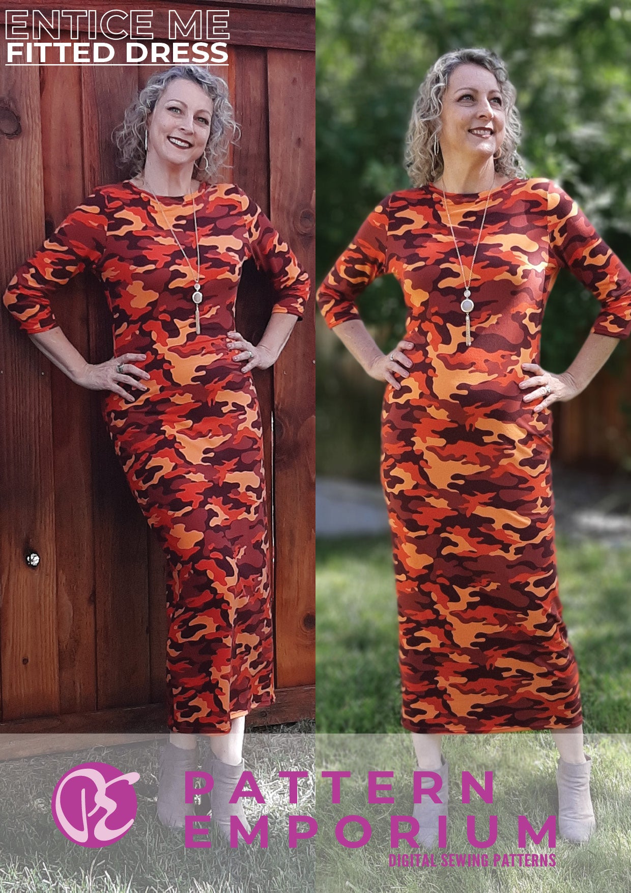 Entice Me | Fitted Dress Sewing Pattern