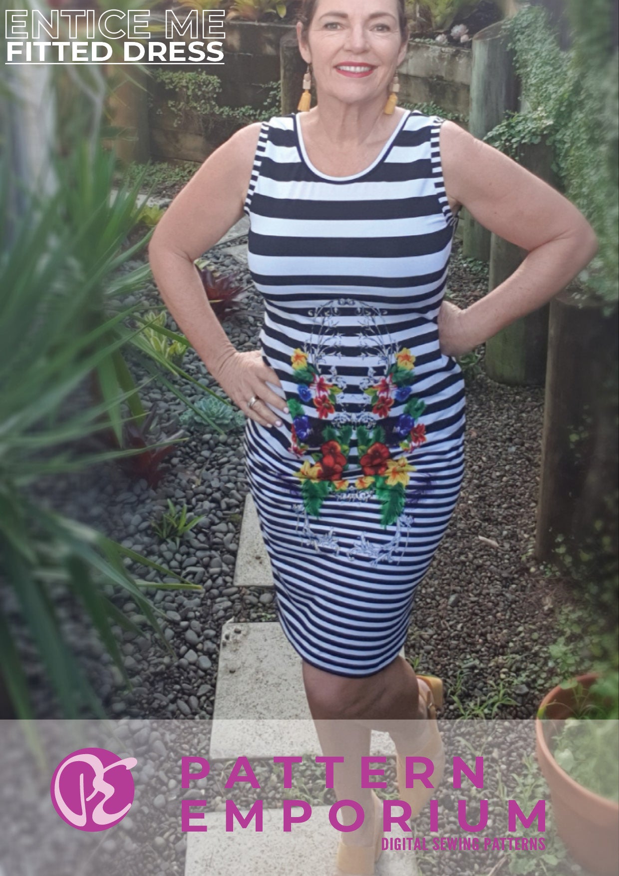 Entice Me | Fitted Dress Sewing Pattern