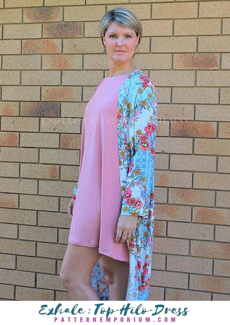 Exhale | Flared Top, High-low & Dress Sewing Pattern