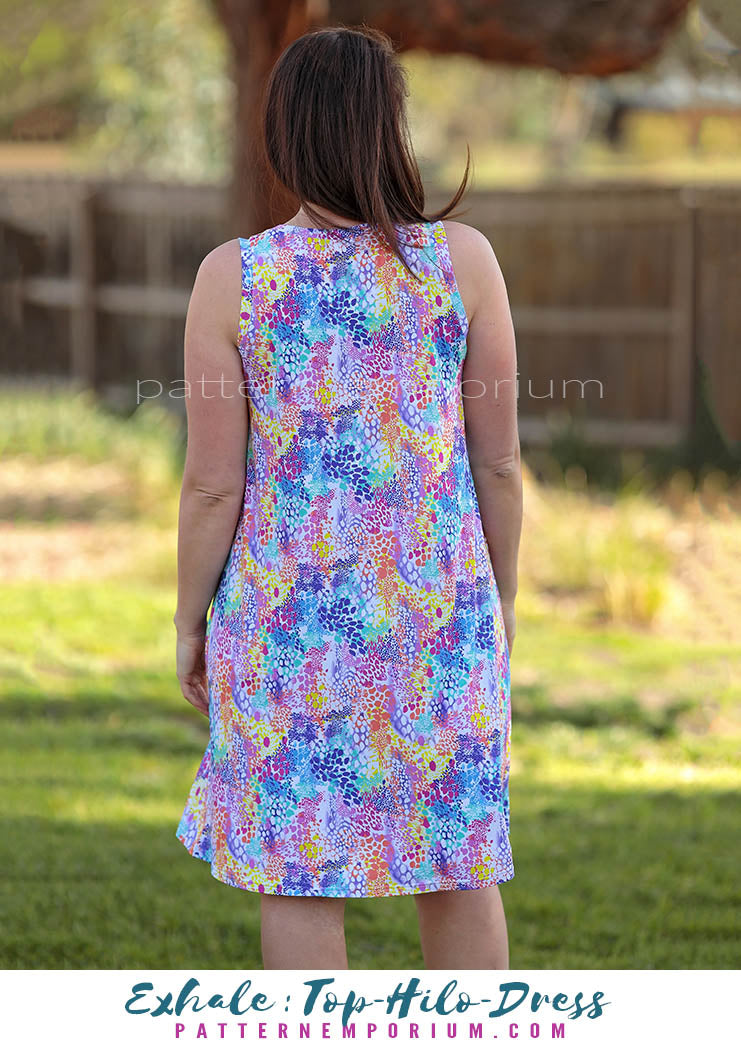 Exhale | Flared Top, High-low & Dress Sewing Pattern