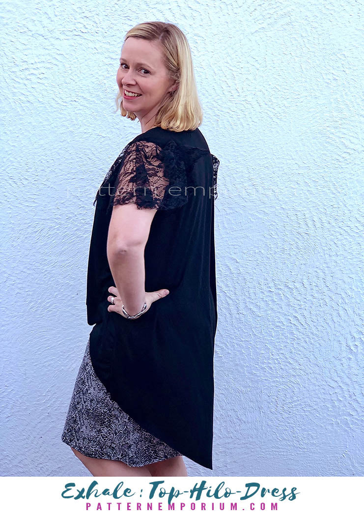 Exhale | Flared Top, High-low & Dress Sewing Pattern