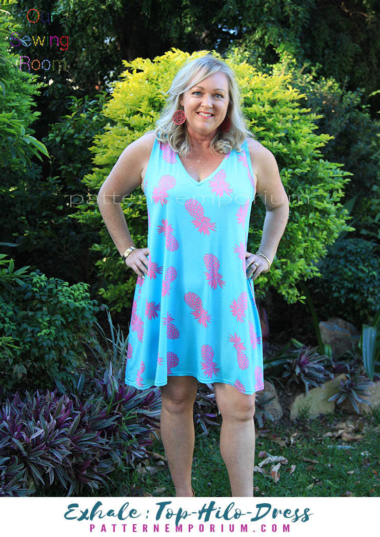 Exhale | Flared Top, High-low & Dress Sewing Pattern