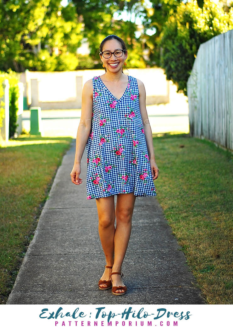 Exhale | Flared Top, High-low & Dress Sewing Pattern