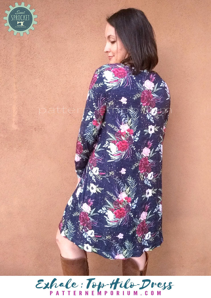 Exhale | Flared Top, High-low & Dress Sewing Pattern