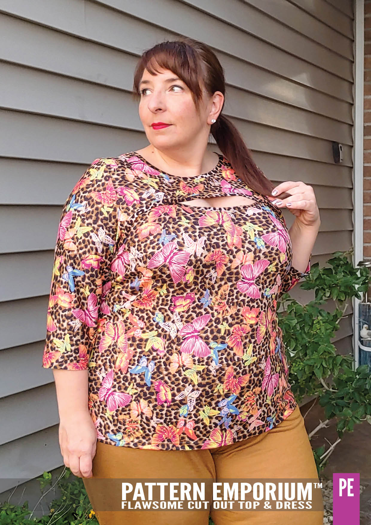 Flawsome | Cut Out Top & Dress Sewing Pattern