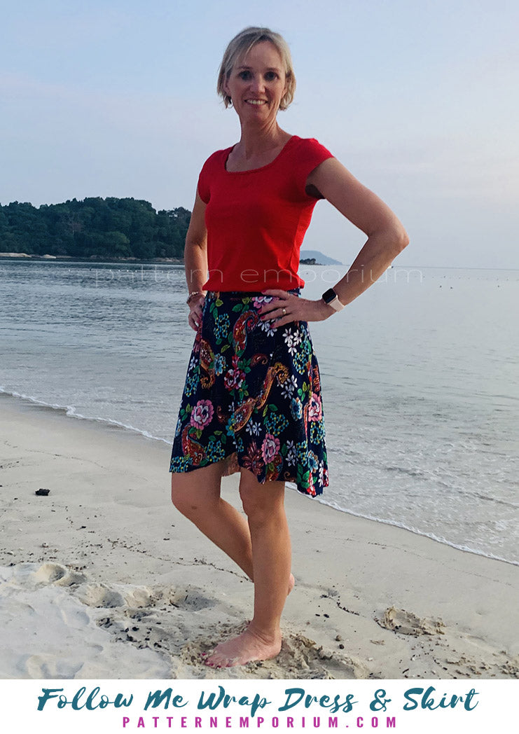 Follow Me | Wrap Dress & Skirt Sewing Pattern