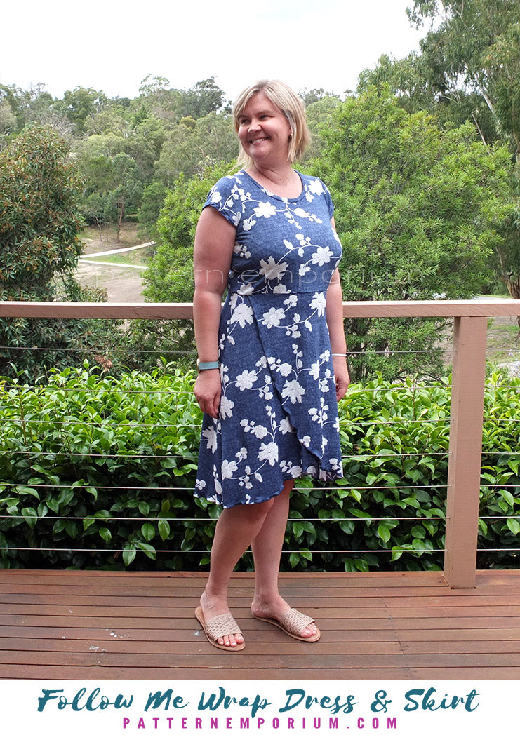 Follow Me | Wrap Dress & Skirt Sewing Pattern