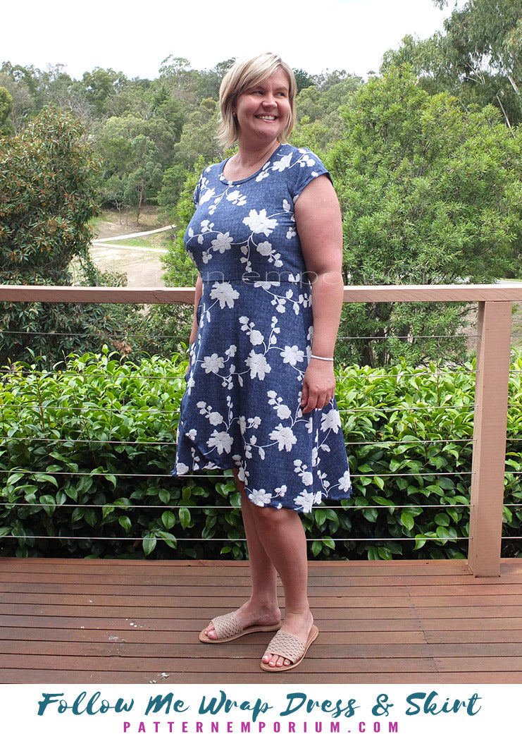 Follow Me | Wrap Dress & Skirt Sewing Pattern