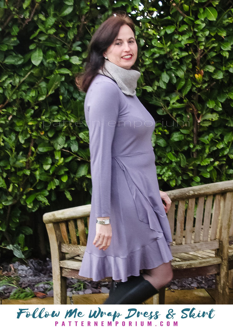 Ladies Wrap Dress & Skirt PDF Sewing Pattern - Pattern Emporium