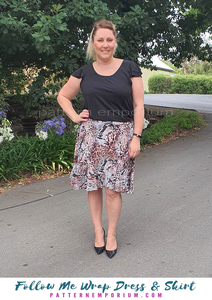 Follow Me | Wrap Dress & Skirt Sewing Pattern