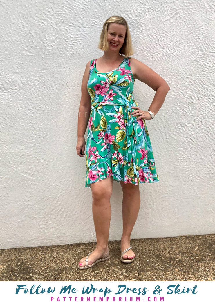 Follow Me | Wrap Dress & Skirt Sewing Pattern