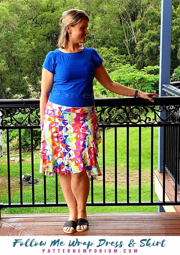 Follow Me | Wrap Dress & Skirt Sewing Pattern