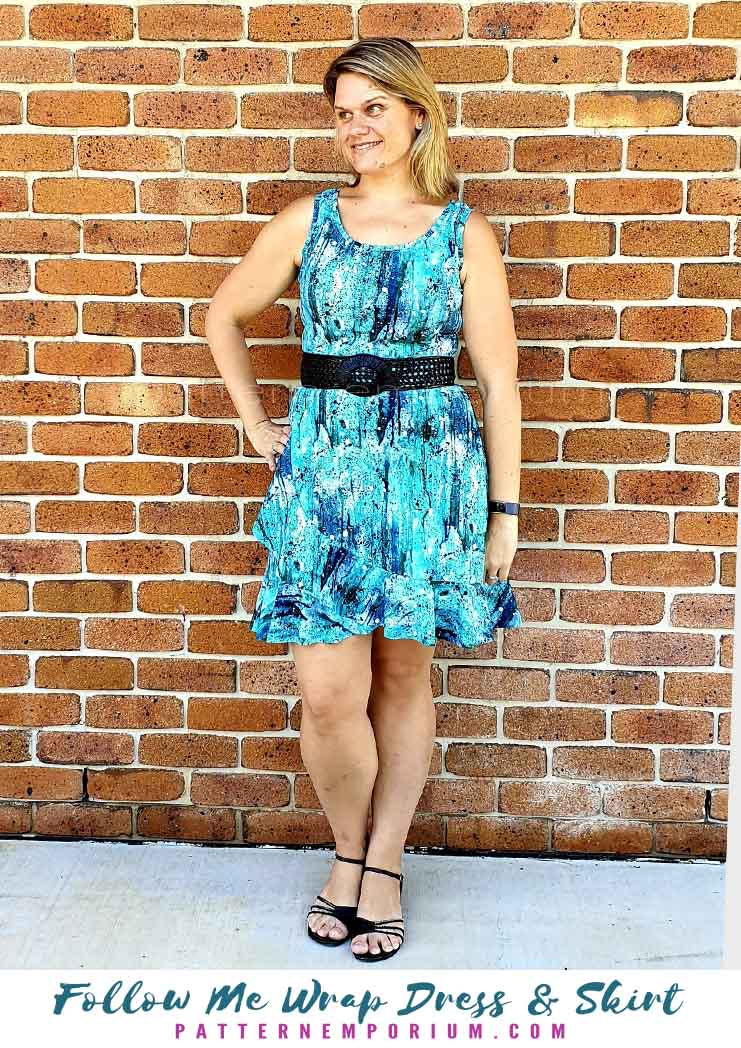 Follow Me | Wrap Dress & Skirt Sewing Pattern