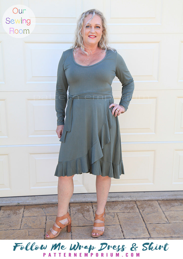 Follow Me | Wrap Dress & Skirt Sewing Pattern