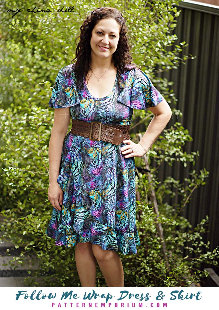 Follow Me | Wrap Dress & Skirt Sewing Pattern