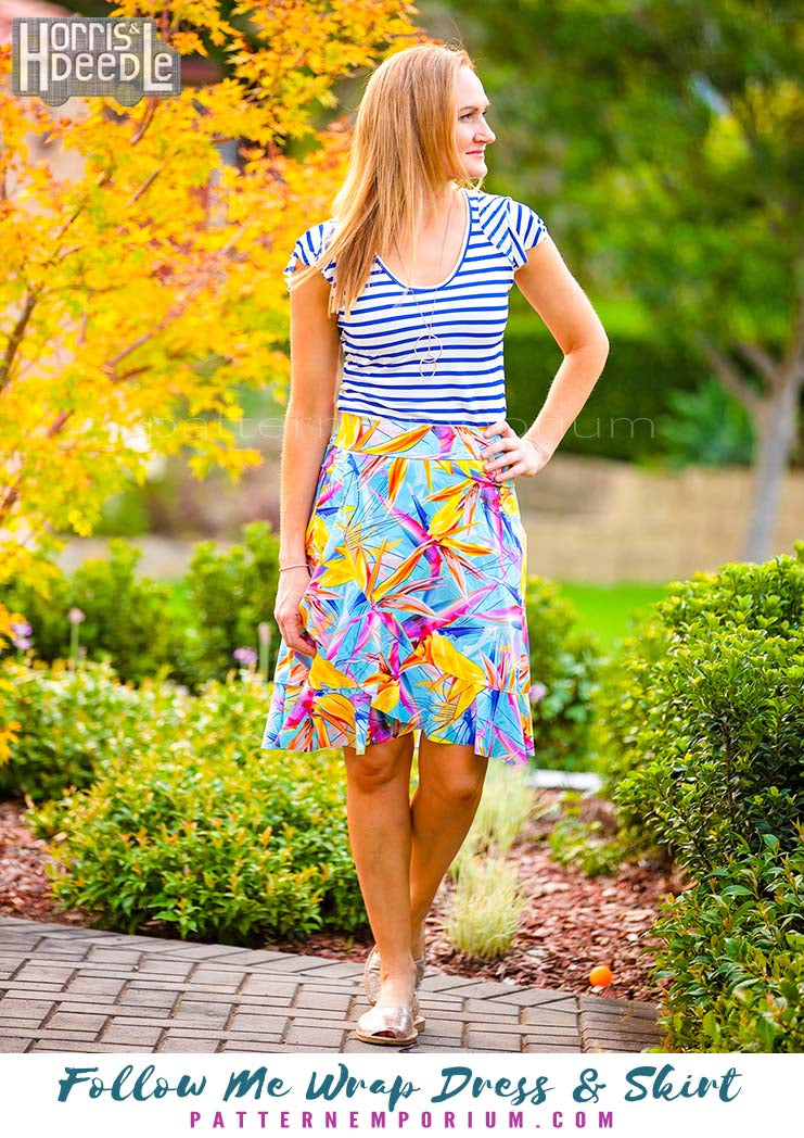 Follow Me | Wrap Dress & Skirt Sewing Pattern