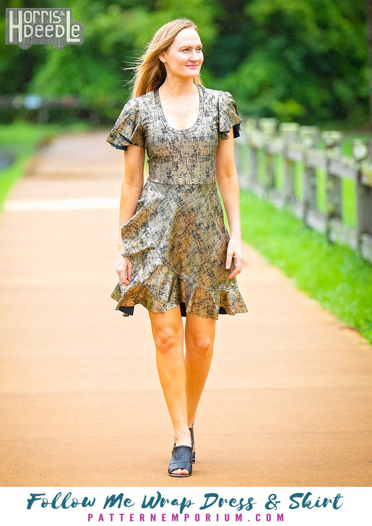 Follow Me | Wrap Dress & Skirt Sewing Pattern