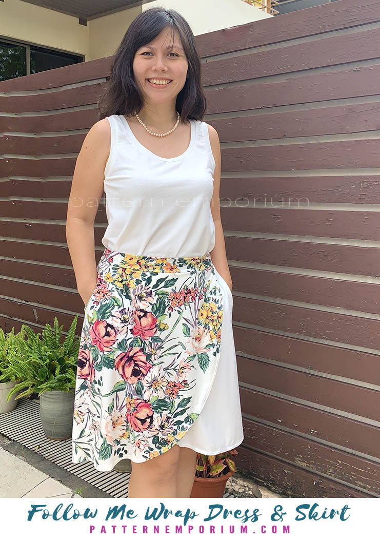 Follow Me | Wrap Dress & Skirt Sewing Pattern