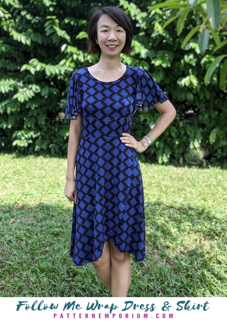 Follow Me | Wrap Dress & Skirt Sewing Pattern