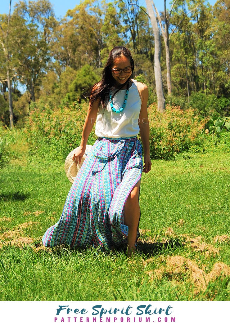 Free Spirit | Midi & Maxi Skirt Sewing Pattern