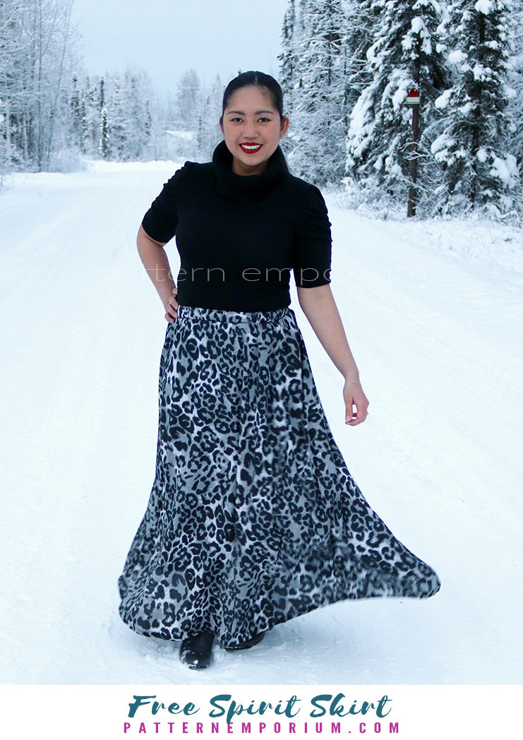 Free Spirit | Midi & Maxi Skirt Sewing Pattern
