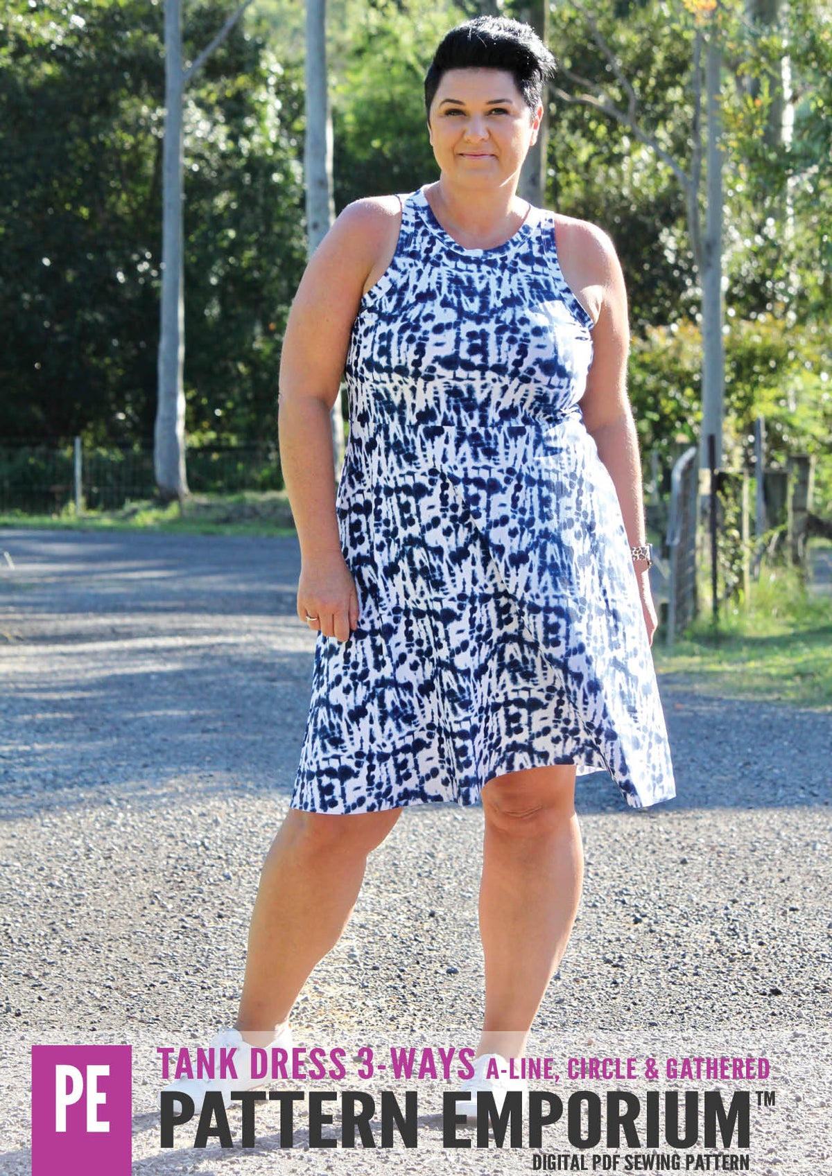 Tank Dress Digital PDF Sewing Pattern - Pattern Emporium