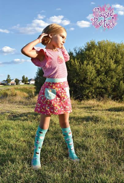 Lovebug | Girls A-line Skirt Sewing Pattern