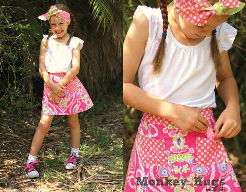 Girl's Cotton Imitation Suspenders A line Skirt Butterfly - Temu