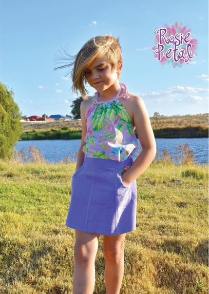 Lovebug | Girls A-line Skirt Sewing Pattern