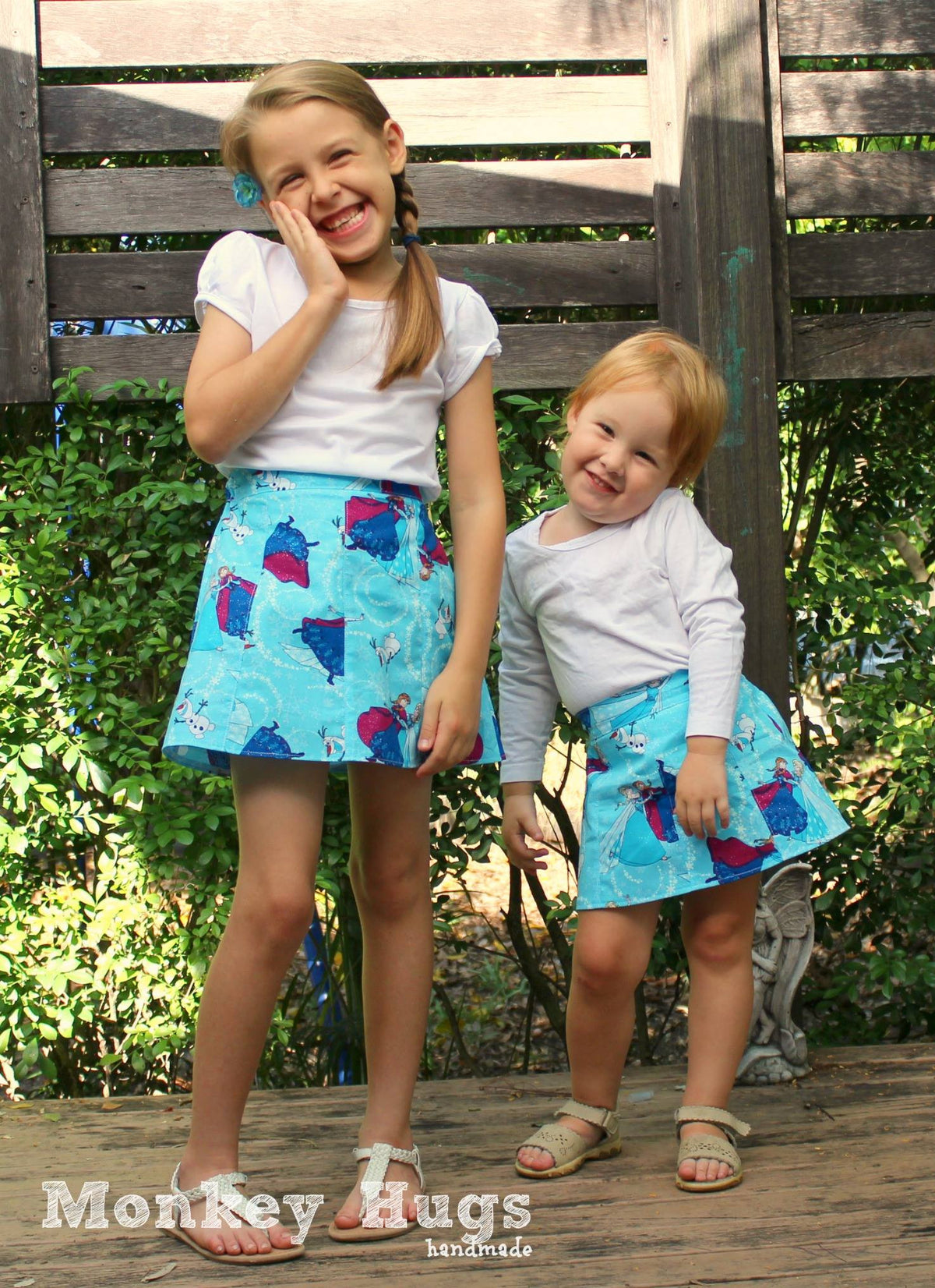 A line clearance denim skirt pattern