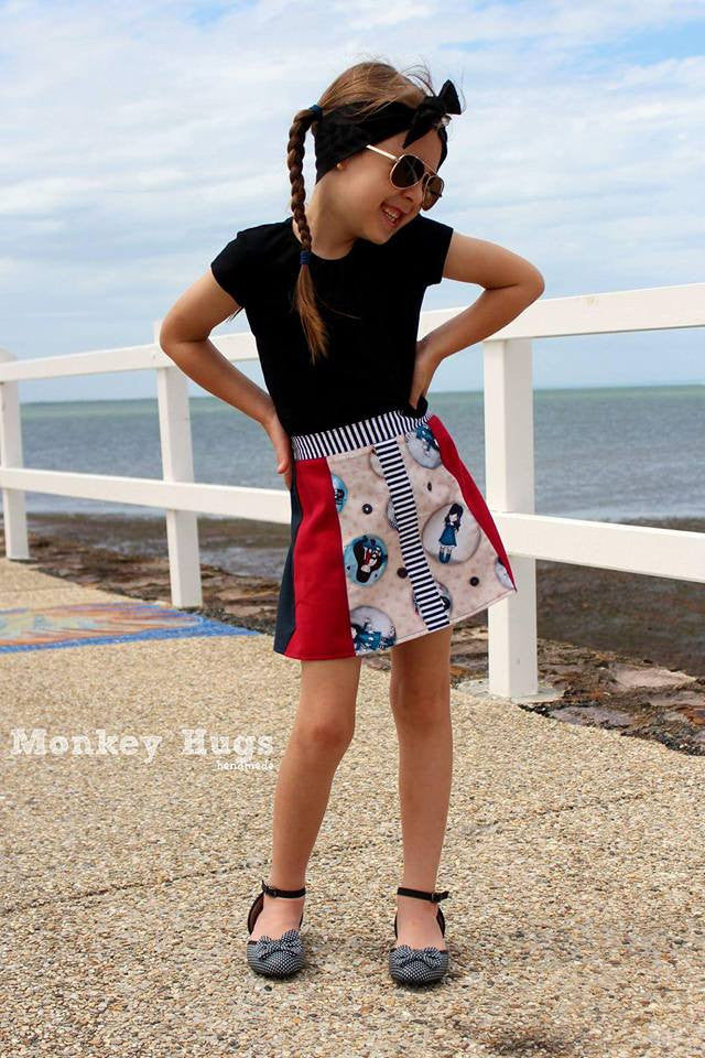 Girls Golf Skirt Summer Sports Anti-floating Skirts Elastic Belt A-line  Skirt | eBay