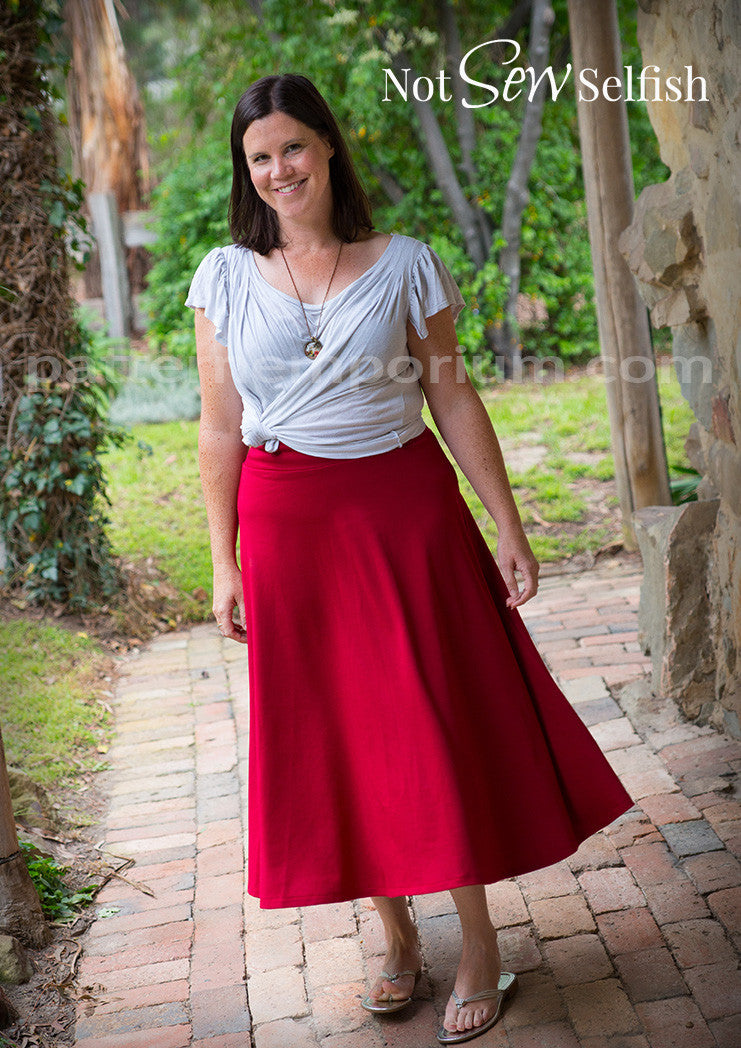 Can anyone help me find a wrap skirt pattern similar to this? : r/sewing