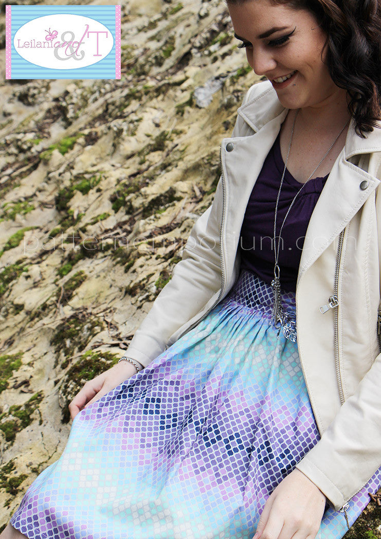 Gathered Skirt | Womens Sewing Pattern