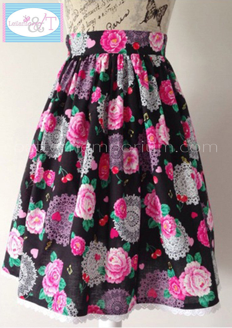 Gathered Skirt | Womens Sewing Pattern