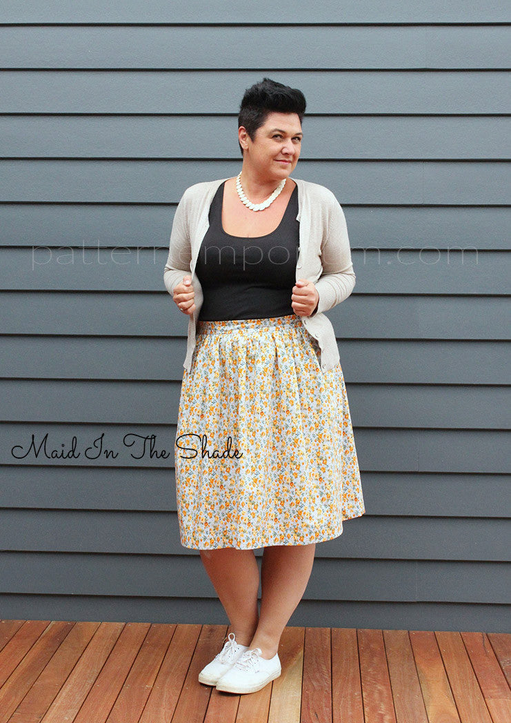 Gathered Skirt | Womens Sewing Pattern