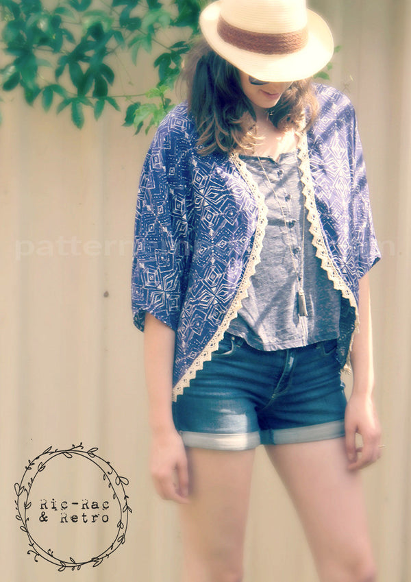 Batwing Jacket PDF Sewing Pattern - PATTERN EMPORIUM
