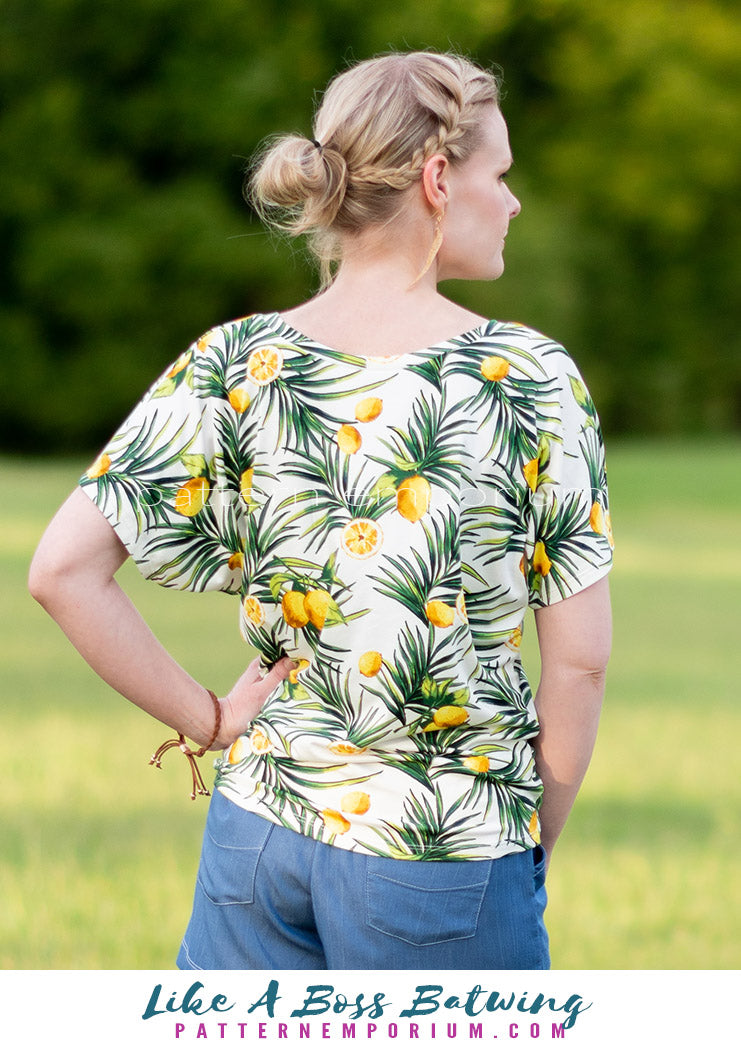 Like A Boss | Tapered Dolman Top Sewing Pattern