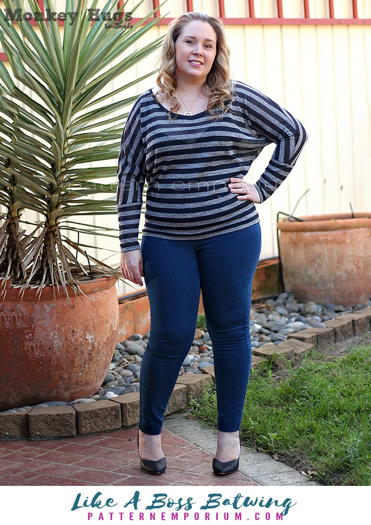 Like A Boss | Tapered Dolman Top Sewing Pattern