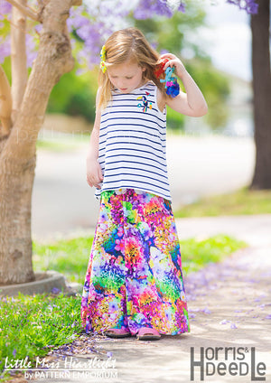 Shop Kids Sewing Patterns: Love the Heartlight Maxi Skirt