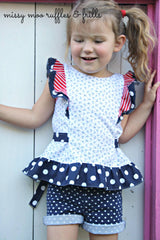 Little Miss Sweetie Pie Dress | Girls Sewing Pattern